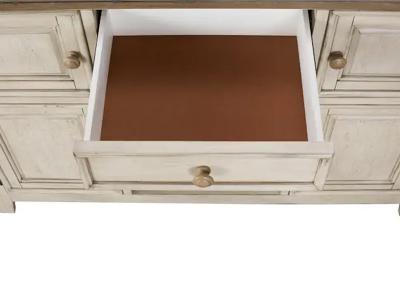 A-America Beacon Dining Storage Server in Smoky White/Peppercorn - Beacon Server