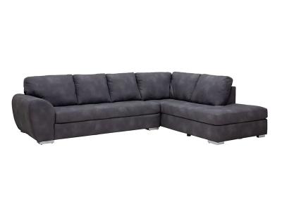 Palliser Melbourne Right Facing 2Piece Sectional in Denver Grey - Melbourne 2Piece Sectional(Right)