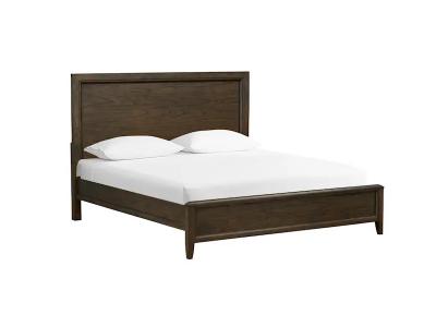 A-America Queen Size Bryson Panel Bed in Smokey Bronze - Bryson Panel Bed (Queen)