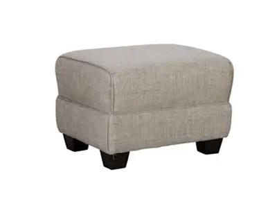 Décor-Rest Vernon Ottoman in Pewter - Vernon Ottoman