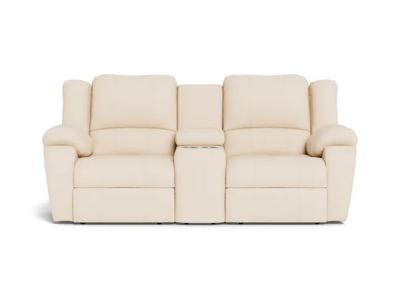 Palliser Mira Power Reclining Loveseat Console with Cupholder in Bali Spider - Mira Power Reclining Loveseat Console with Cupholder (Bali Spider)