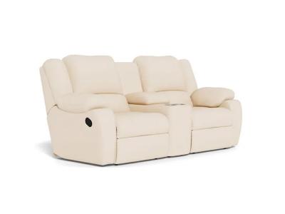 Palliser Mira Power Reclining Loveseat Console with Cupholder in Bali Spider - Mira Power Reclining Loveseat Console with Cupholder (Bali Spider)