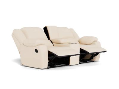 Palliser Mira Power Reclining Loveseat Console with Cupholder in Bali Spider - Mira Power Reclining Loveseat Console with Cupholder (Bali Spider)