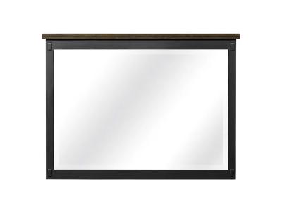 A-America Stormy Ridge Mirror in Chicory/Slate Black - Stormy Ridge Mirror