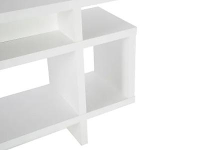 Monarch Mod Bookcase in White - Mod Bookcase (White)