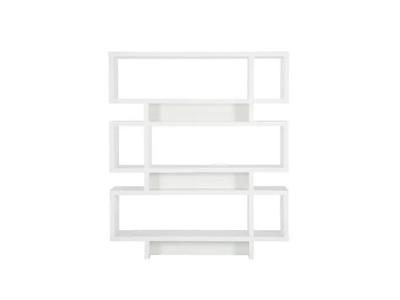 Monarch Mod Bookcase in White - Mod Bookcase (White)