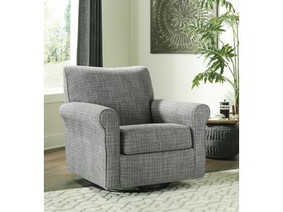 Ashley Furniture Renley Swivel Glider Accent Chair A3000002 Ash