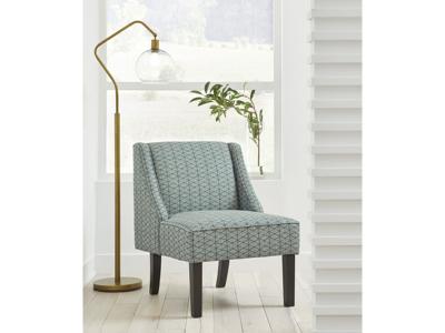Ashley Furniture Janesley Accent Chair A3000137 Teal/Cream