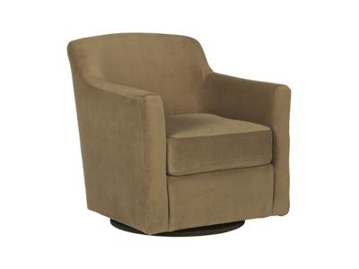 Ashley Furniture Bradney Swivel Accent Chair A3000601 Honey