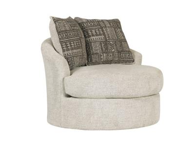 Ashley Furniture Soletren Swivel Accent Chair 9510444 Stone