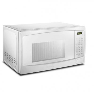 20" Danby 1.1 Cu. Ft Capacity Countertop Microwave In White - DBMW1120BWW