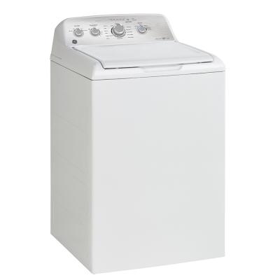 27" GE 5.0 Cu. Ft. Capacity Top Load Washer with SaniFresh Cycle in White - GTW550BMRWS