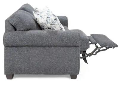 Décor-Rest Cosmo Power Reclining Loveseat in Mondavi Graphite - Cosmo Power Reclining Loveseat