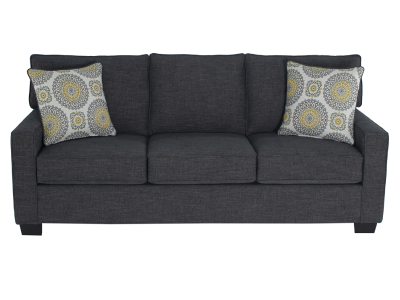 Dynasty Sofa Set in Charcoal - 0907-10