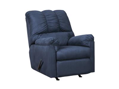 Ashley Furniture Darcy Rocker Recliner 7500725 Blue