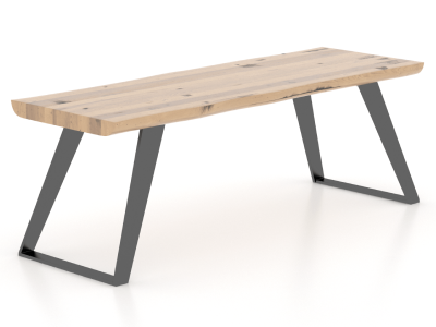 Canadel 9061 East Side Dining Bench - BNN0906125NAENA