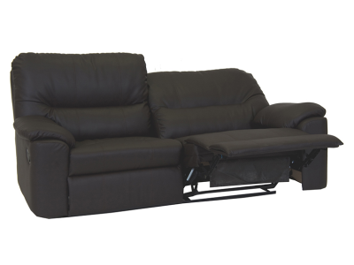 Dynasty Reclining Sofa in Dark Brown - 1401-11