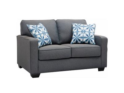 Ashley Furniture Kiessel Nuvella Loveseat 1450435 Steel