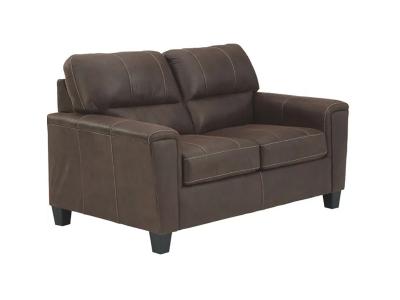 Ashley Furniture Navi Loveseat 9400335 Chestnut