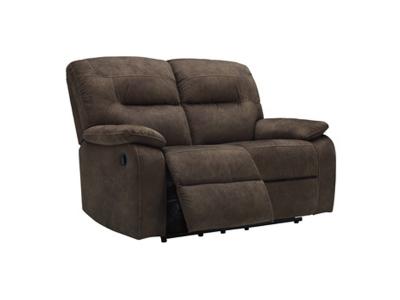 Ashley Furniture Bolzano Reclining Loveseat 9380286 Coffee