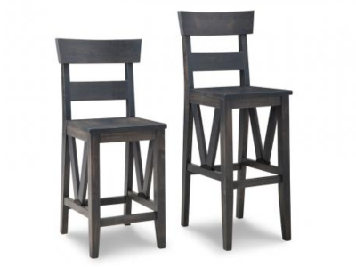 Handstone Chattanooga Bar Chair With Wood Seat - P-CH2030WS