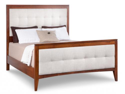 Handstone Catalina Double Fabric Upholstered Bed with 30-1/2’’ High Footboard - N-CA-D FP