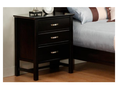 Handstone Brooklyn 3 Drawer Nightstand - P-BR13