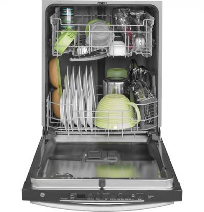 24" GE Built-In Tall Tub Dishwasher with Hidden Controls - GDT635HSMSS