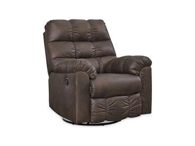 Ashley Furniture Derwin Swivel Glider Recliner 2840128 Nut