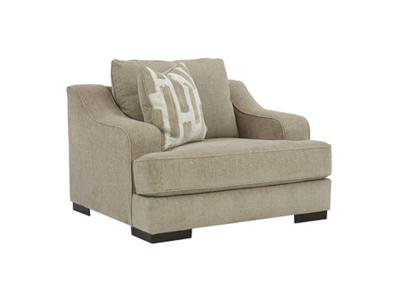 Ashley Furniture Lessinger Chair and a Half 5001123 Pebble