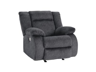 Ashley Furniture Burkner Power Rocker Recliner 5380498 Marine