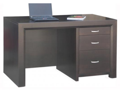 Handstone Contempo 28x52 Single Ped Executive Desk - N-CO2852