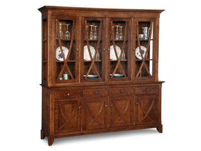 Handstone Florence 4 Door Buffet and Hutch - P-FL400G