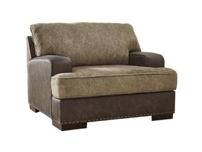 Ashley Furniture Alesbury Chair and a Half 1870423 Chocolate