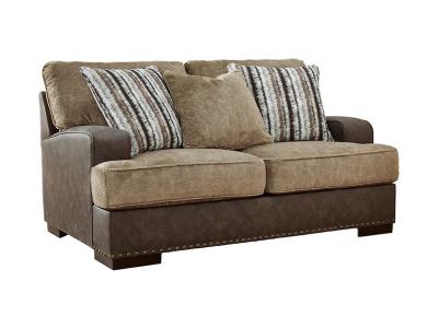 Ashley Furniture Alesbury Loveseat 1870435 Chocolate