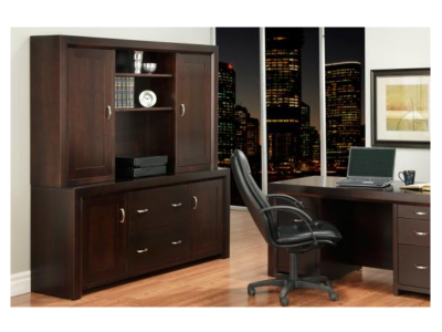 Handstone Contempo Office Credenza with Hutch - N-CO2174H