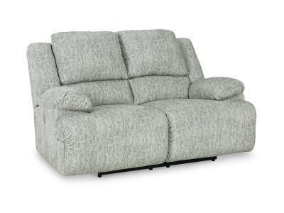 Ashley Furniture McClelland Reclining Power Loveseat 2930274 Gray