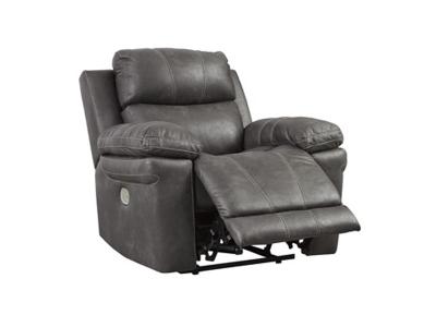 Ashley Furniture Erlangen PWR Recliner/ADJ Headrest 3000413 Midnight