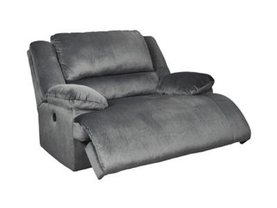 Ashley Furniture Clonmel Zero Wall Power Wide Recliner 3650582 Charcoal