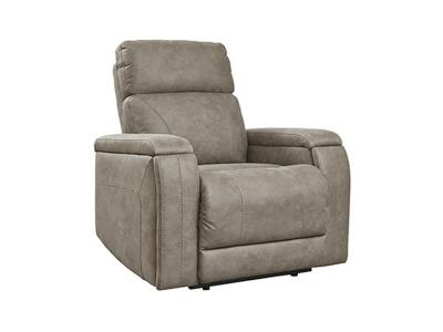 Ashley Furniture Rowlett PWR Recliner/ADJ Headrest 5920313 Fog
