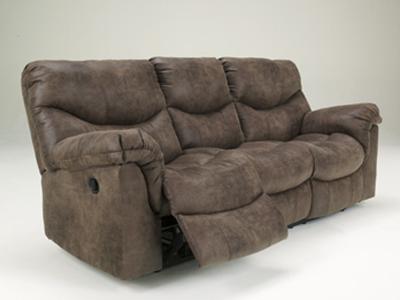 Ashley Furniture Alzena Reclining Sofa 7140088 Gunsmoke