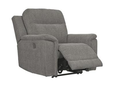 Ashley Furniture Mouttrie PWR Recliner/ADJ Headrest 7320513 Smoke