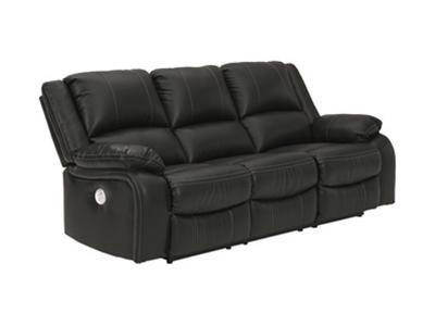 Ashley Furniture Calderwell Reclining Power Sofa 7710187 Black