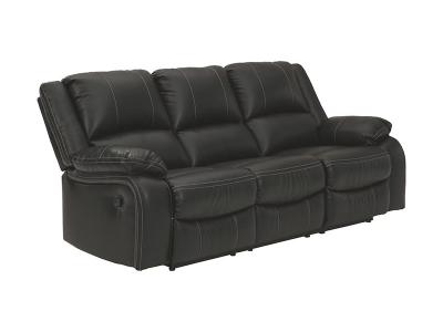 Ashley Furniture Calderwell Reclining Sofa 7710188 Black