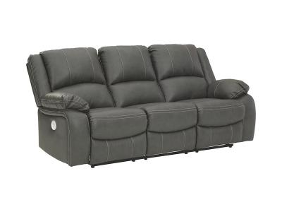 Ashley Furniture Calderwell Reclining Power Sofa 7710387 Gray