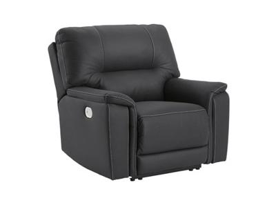 Ashley Furniture Henefer PWR Recliner/ADJ Headrest 7860613 Midnight