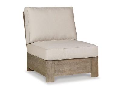 Ashley Furniture Silo Point Armless Chair w/ Cushion P804-846 Brown