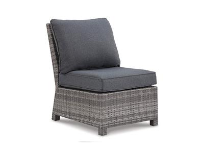 Ashley Furniture Salem Beach Armless Chair w/Cushion (1/CN) P440-846 Gray