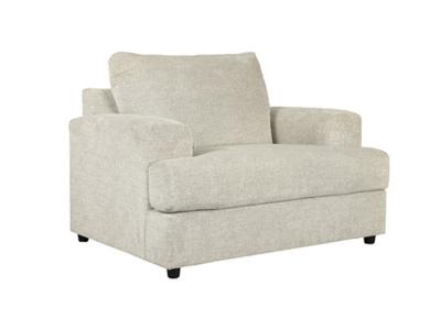 Ashley Furniture Soletren Chair and a Half 9510423 Stone