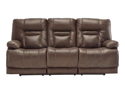 Ashley Furniture Wurstrow PWR REC Sofa with ADJ Headrest U5460315 Umber
